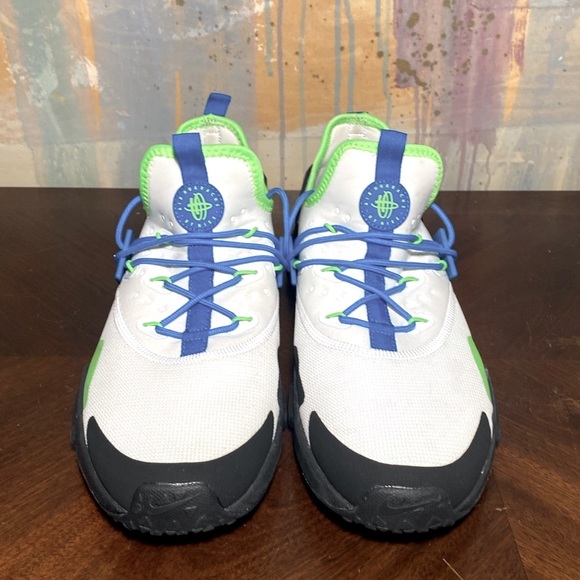Nike Air Huarache Drift Scream Green Training Shoes AH7334-102 Mens 11.5 - Picture 2 of 6